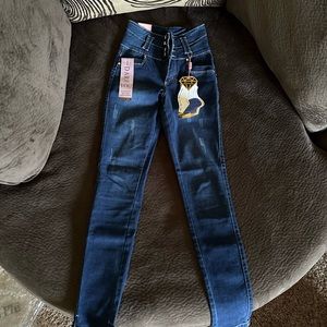 Cutie Pie Distressed Skinny Jeans